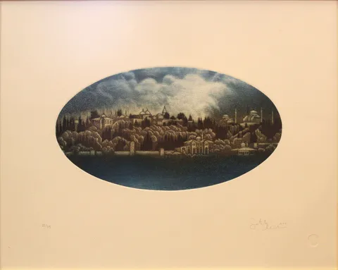 "İsimsiz" eseri FATİH MİKA tarafından 2008 yılında 17,5x32 cm ölçülerinde Gravür tekniği ile yapılmıştır.