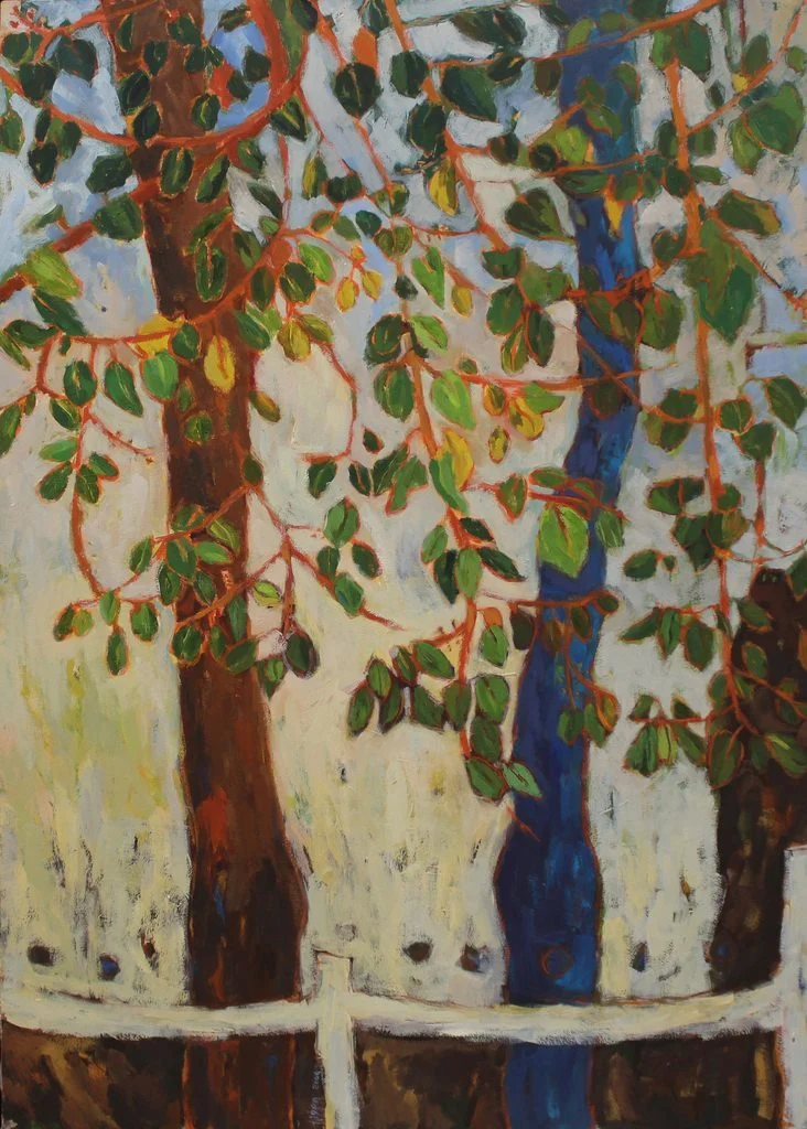 "İsimsiz" eseri FİGEN SAVAŞ tarafından 2005 yılında 100x70 cm ölçülerinde Tuval üzeri yağlı boya tekniği ile yapılmıştır.