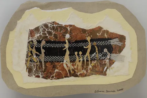 "İsimsiz" eseri GÜLSEREN SÖNMEZ tarafından 2008 yılında 14x24 cm ölçülerinde Karışık teknik tekniği ile yapılmıştır.