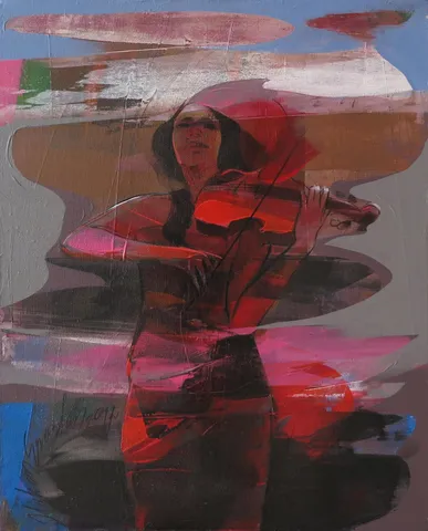 "İsimsiz" eseri HAKAN ERASLAN tarafından 2014 yılında 33x41 cm ölçülerinde Tuval üzeri akrilik boya tekniği ile yapılmıştır.