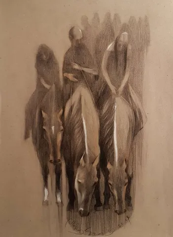 "İsimsiz" eseri HAKAN ERASLAN tarafından 2018 yılında 46x33 cm ölçülerinde Kağıt Üzeri Karışık Teknik - Tuvale Marufle tekniği ile yapılmıştır.