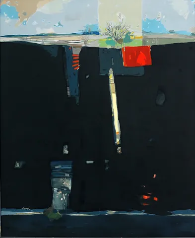 HAKAN ESMER — “İsimsiz”, 1999 "İsimsiz" eseri HAKAN ESMER tarafından 1999 yılında 175x150 cm ölçülerinde Tuval üzeri yağlı boya tekniği ile yapılmıştır.
