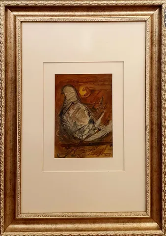 "İsimsiz" eseri HALİL COŞKUN tarafından 2016 yılında 23x16 cm ölçülerinde Kağıt üzeri yağlı boya tekniği ile yapılmıştır.