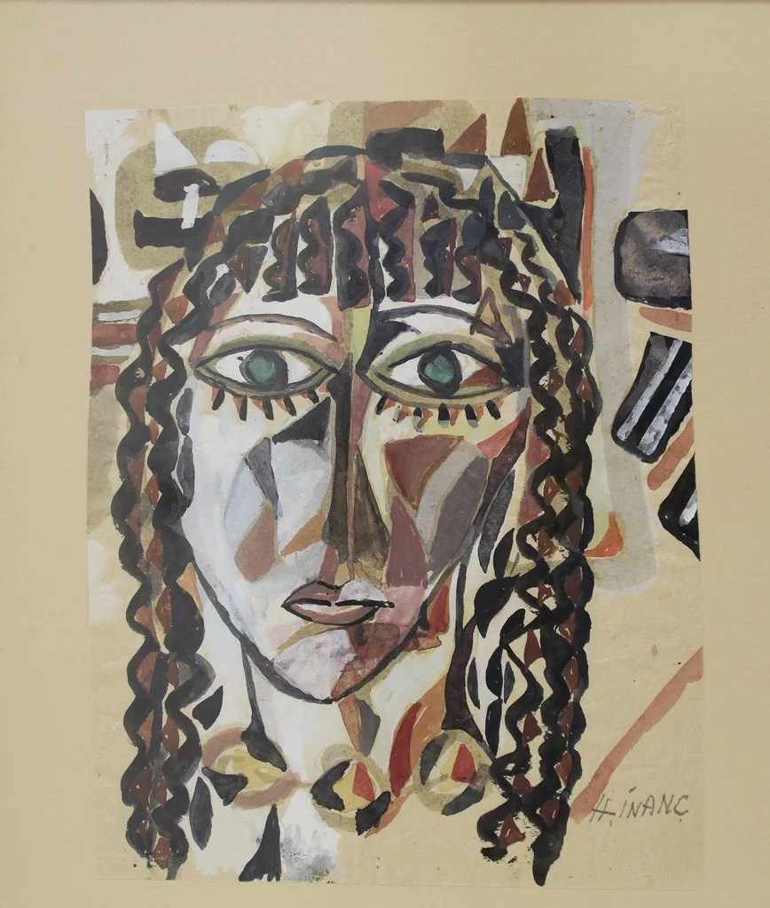 yakınlaştır "Portre" eseri HAMZA İNANÇ tarafından 26x20 cm ölçülerinde Kağıt üzeri yağlı boya tekniği ile yapılmıştır.