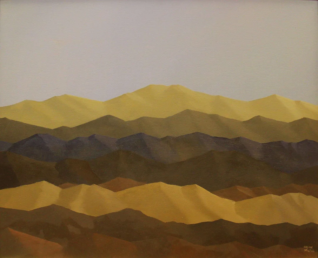 "İsimsiz" eseri HASAN MUTLU tarafından 40x50 cm ölçülerinde Tuval üzeri yağlı boya tekniği ile yapılmıştır.