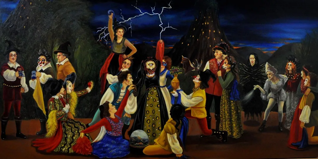 yakınlaştır "Yıldırım Büyücüsü" eseri HATİCE BERRAK ÇİÇE tarafından 2014 yılında 80x160 cm ölçülerinde Tuval üzeri yağlı boya tekniği ile yapılmıştır.