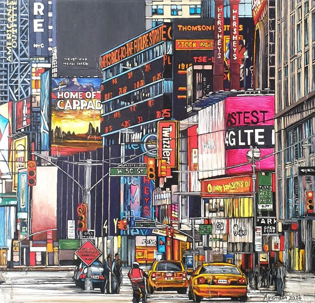yakınlaştır "İsimsiz" eseri HATİCE YAMAN tarafından 2024 yılında 60x60 cm ölçülerinde Tuval üzeri yağlı boya tekniği ile yapılmıştır.