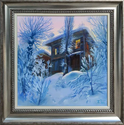"İsimsiz" eseri HIZIR TEPPEEV tarafından 2011 yılında 60x60 cm ölçülerinde Tuval üzeri yağlı boya tekniği ile yapılmıştır.