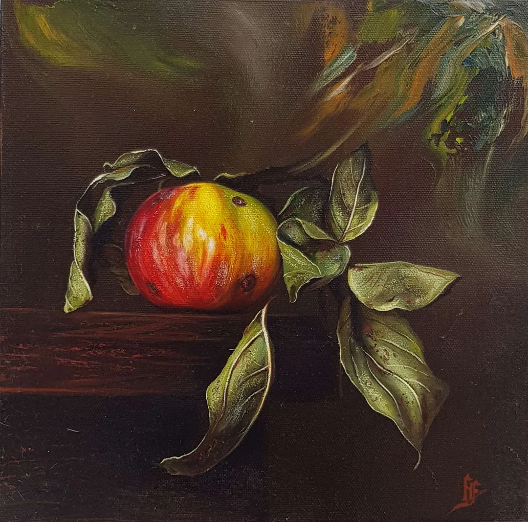 "İsimsiz" eseri HÜSEYİN FEYZULLAH tarafından 25x25 cm ölçülerinde Tuval üzeri yağlı boya tekniği ile yapılmıştır.