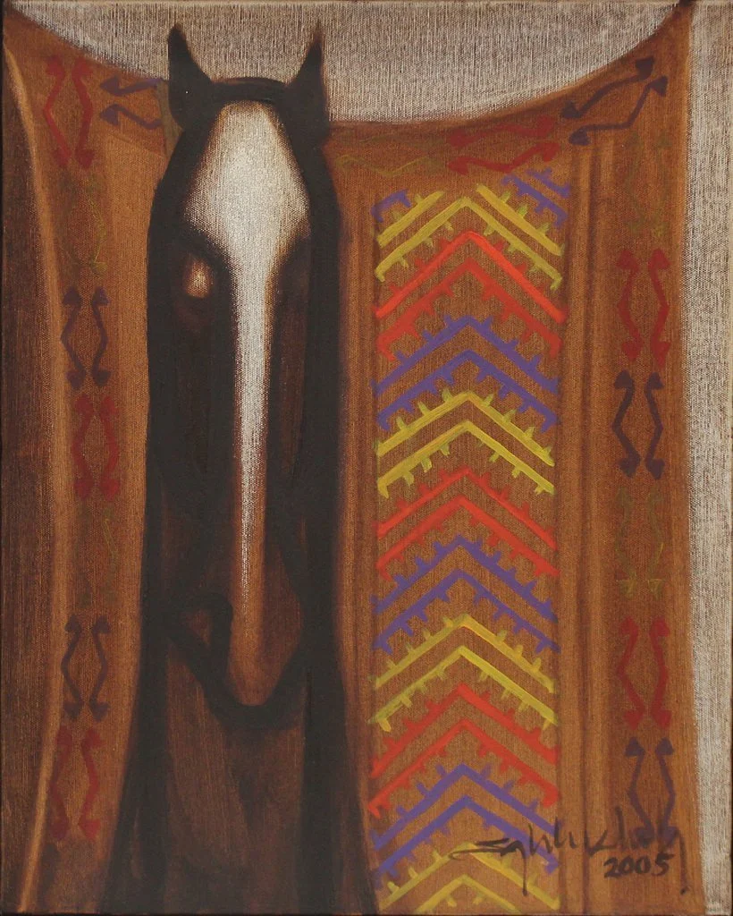 yakınlaştır "İsimsiz" eseri HÜSEYİN ŞAHBUDAK tarafından 2005 yılında 50x40 cm ölçülerinde Tuval üzeri yağlı boya tekniği ile yapılmıştır.