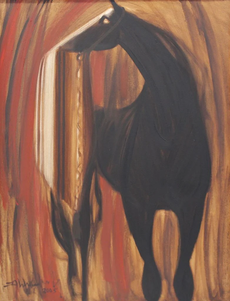 "İsimsiz" eseri HÜSEYİN ŞAHBUDAK tarafından 2005 yılında 80x60 cm ölçülerinde Tuval üzeri yağlı boya tekniği ile yapılmıştır.