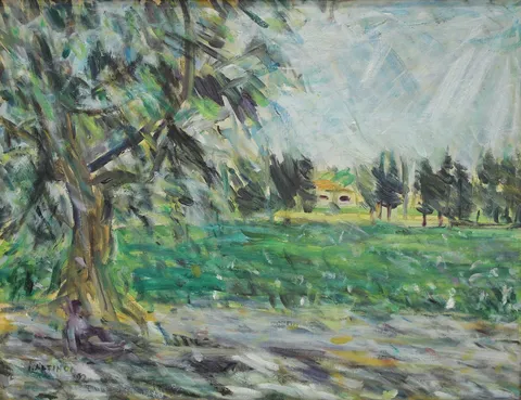 "İsimsiz" eseri İSMAİL ALTINOK tarafından 1992 yılında 50x60 cm ölçülerinde Tuval üzeri yağlı boya tekniği ile yapılmıştır.