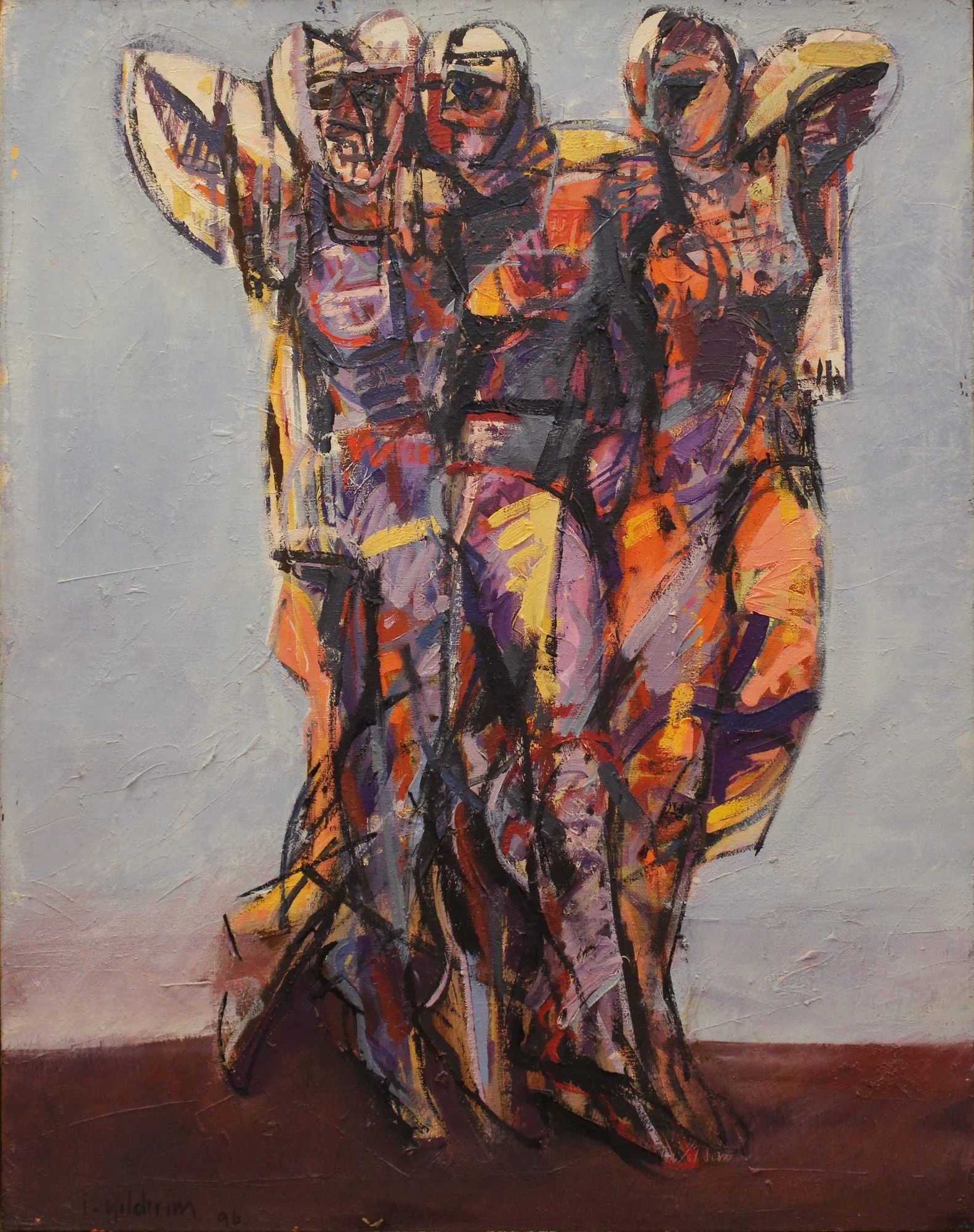 "İsimsiz" eseri İSMAİL YILDIRIM tarafından 1996 yılında 92x73 cm ölçülerinde Tuval üzeri yağlı boya tekniği ile yapılmıştır.