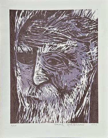 "Can Yücel" eseri İSMAİL YILDIRIM tarafından 1997 yılında 42x33 cm ölçülerinde Ağaç Baskı tekniği ile yapılmıştır.
