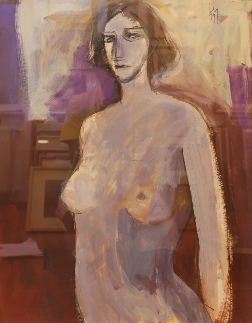 "İsimsiz" eseri İSMAİL YILDIRIM tarafından 1999 yılında 80x60 cm ölçülerinde Kağıt üzeri yağlı boya tekniği ile yapılmıştır.