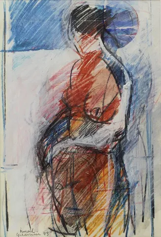 "İsimsiz" eseri İSMAİL YILDIRIM tarafından 1993 yılında 35x24 cm ölçülerinde Karışık teknik tekniği ile yapılmıştır.