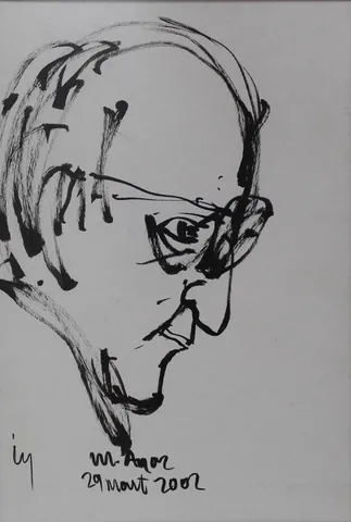 "Mustafa Ayaz Portre" eseri İSMAİL YILDIRIM tarafından 2002 yılında 31x21 cm ölçülerinde Kağıt üzeri yağlı boya tekniği ile yapılmıştır.