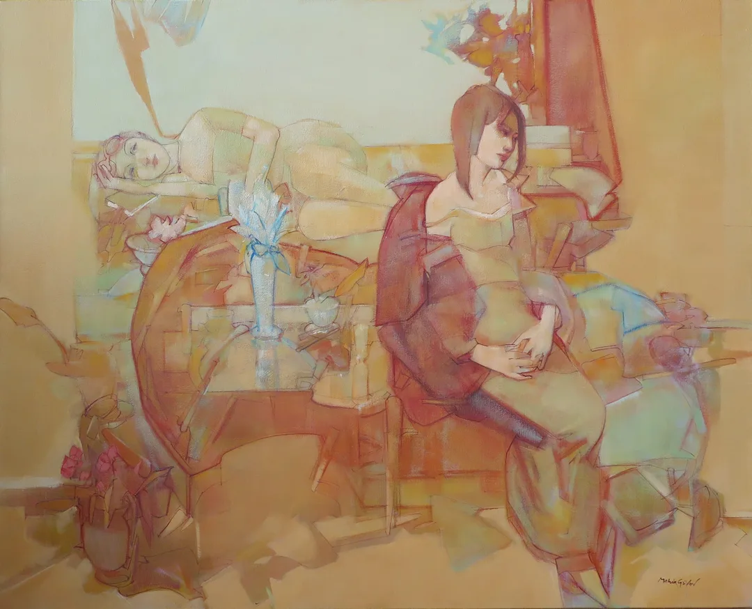 yakınlaştır "İsimsiz" eseri MAHİR GÜVEN tarafından 80x100 cm ölçülerinde Tuval üzeri yağlı boya tekniği ile yapılmıştır.