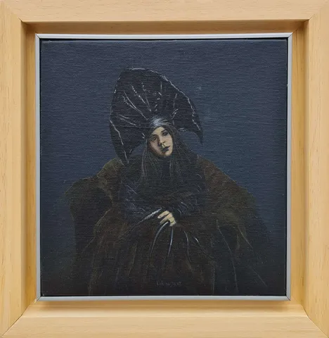 "İsimsiz" eseri METİN KALKIZOĞLU tarafından 2012 yılında 20x20 cm ölçülerinde Tuval üzeri yağlı boya tekniği ile yapılmıştır.