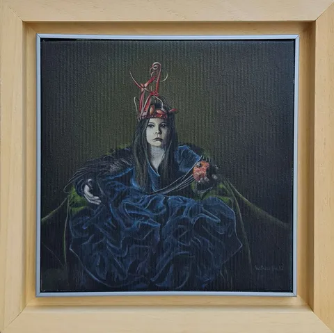 "İsimsiz" eseri METİN KALKIZOĞLU tarafından 2012 yılında 20x20 cm ölçülerinde Tuval üzeri yağlı boya tekniği ile yapılmıştır.