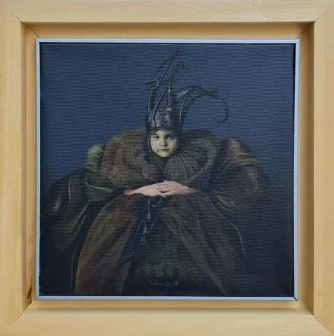 "İsimsiz" eseri METİN KALKIZOĞLU tarafından 2012 yılında 20x20 cm ölçülerinde Tuval üzeri yağlı boya tekniği ile yapılmıştır.