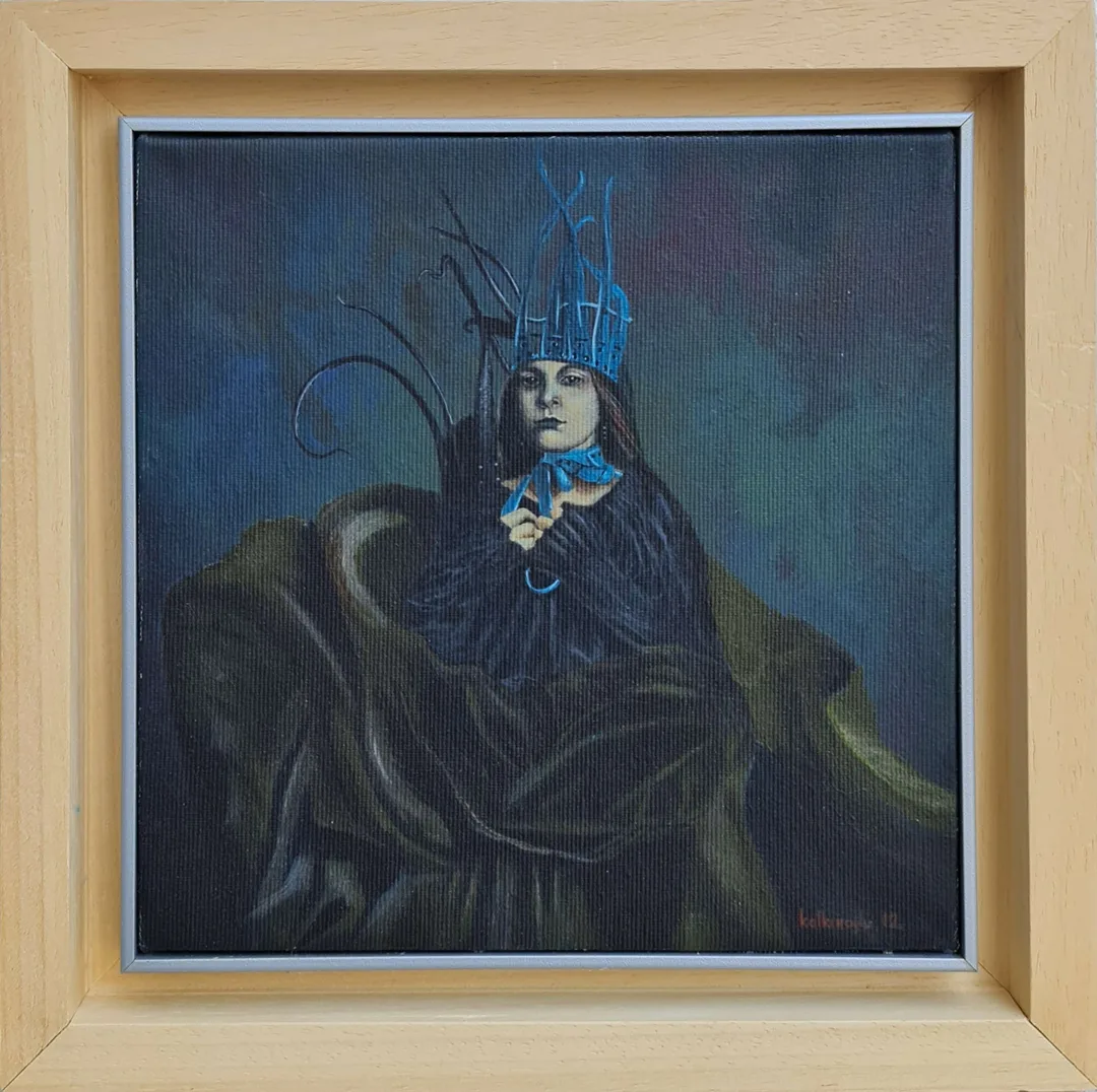 "İsimsiz" eseri METİN KALKIZOĞLU tarafından 2012 yılında 20x20 cm ölçülerinde Tuval üzeri yağlı boya tekniği ile yapılmıştır.