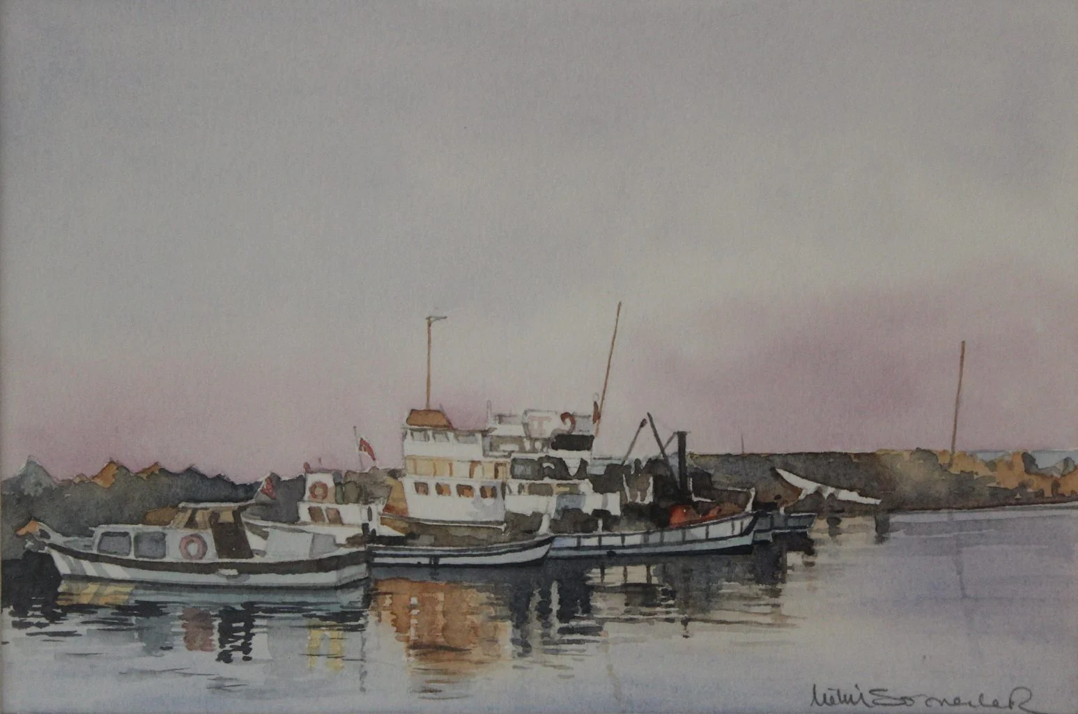 "Herekeli" eseri METİN SÖNMEZLER tarafından 18x26 cm ölçülerinde Kağıt üzeri sulu boya tekniği ile yapılmıştır.