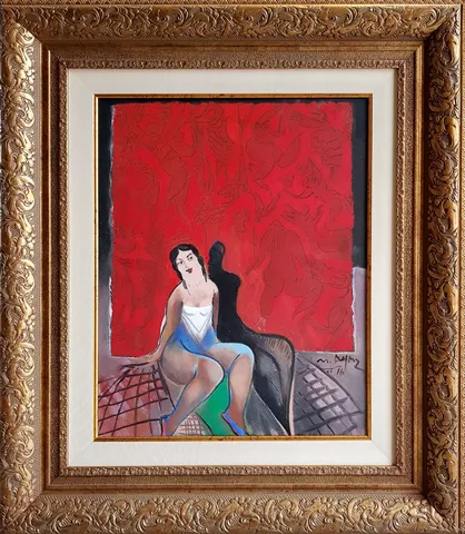 "İsimsiz" eseri MUSTAFA AYAZ tarafından 2016 yılında 50x40 cm ölçülerinde Tuval üzeri yağlı boya tekniği ile yapılmıştır.