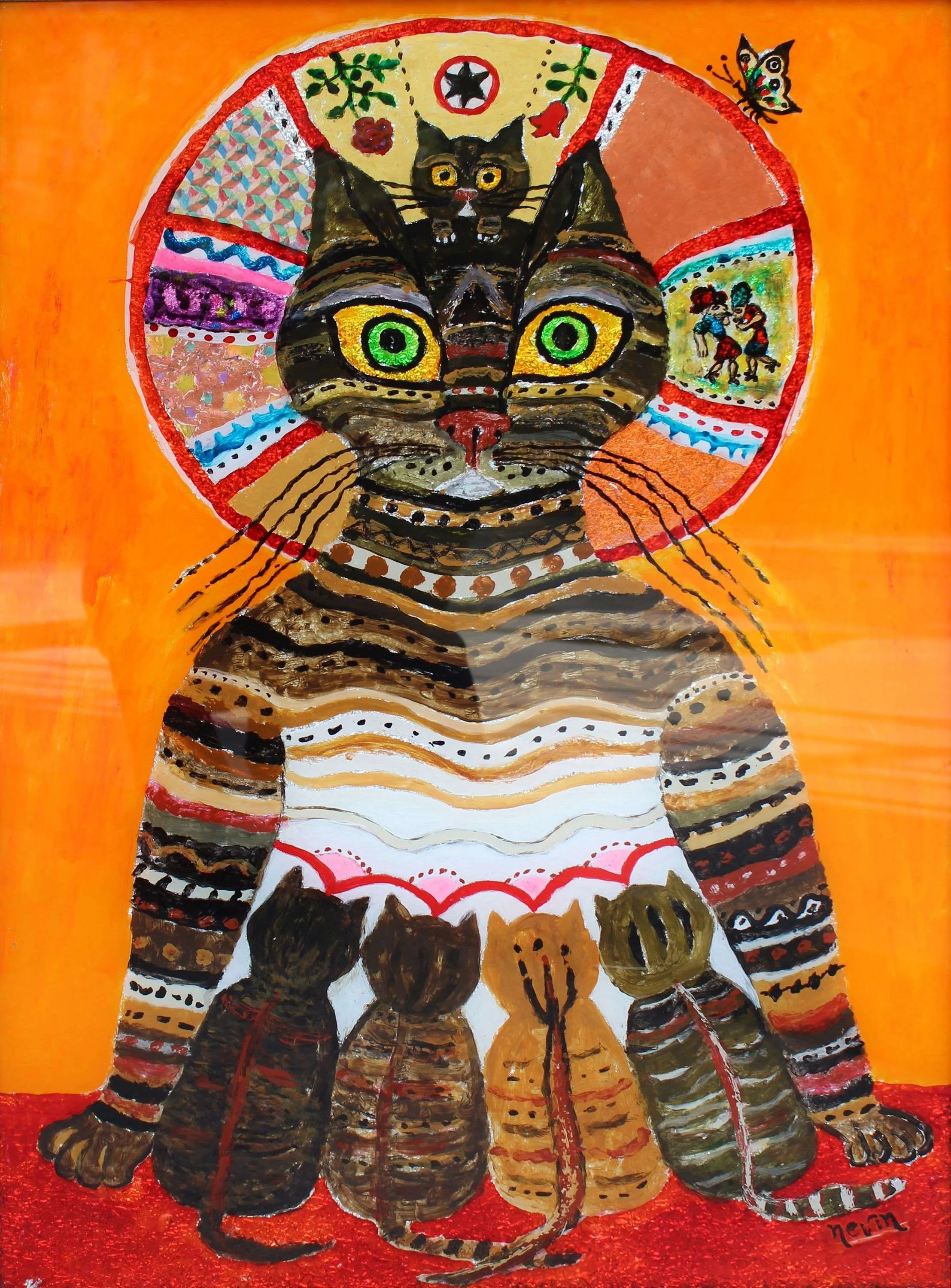 "İsimsiz" eseri NEVİN İŞLEK tarafından 70x50 cm ölçülerinde Tuval üzeri karışık teknik tekniği ile yapılmıştır.
