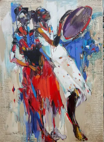 "İsimsiz" eseri NURETTİN AKKAYA tarafından 2018 yılında 107x77 cm ölçülerinde Tuval üzeri yağlı boya tekniği ile yapılmıştır.