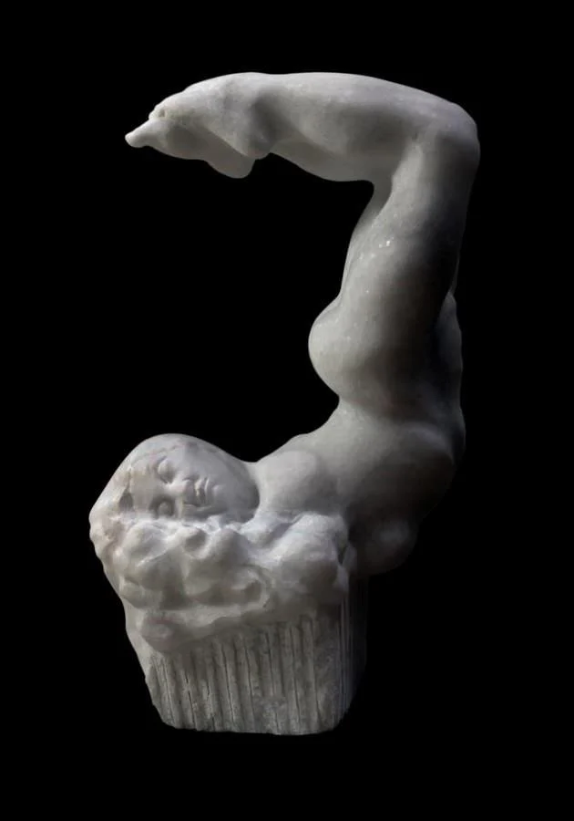 "İsimsiz" eseri OKAN SABUNCULAR tarafından 2013 yılında 32x14x20 cm ölçülerinde Heykel tekniği ile yapılmıştır.