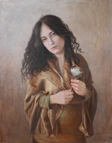 "İsimsiz" eseri ÖMER EKEN tarafından 2014 yılında 92x73 cm ölçülerinde Tuval üzeri yağlı boya tekniği ile yapılmıştır.