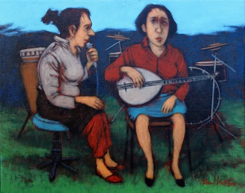 "İsimsiz" eseri ORHAN UMUT tarafından 2016 yılında 40x50 cm ölçülerinde Tuval üzeri akrilik boya tekniği ile yapılmıştır.
