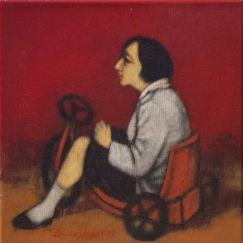 "İsimsiz" eseri ORHAN UMUT tarafından 2018 yılında 25x25 cm ölçülerinde Tuval üzeri akrilik boya tekniği ile yapılmıştır.