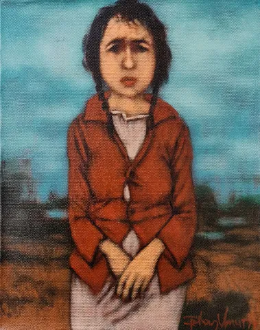 "İsimsiz" eseri ORHAN UMUT tarafından 2019 yılında 25x20 cm ölçülerinde Tuval üzeri yağlı boya tekniği ile yapılmıştır.