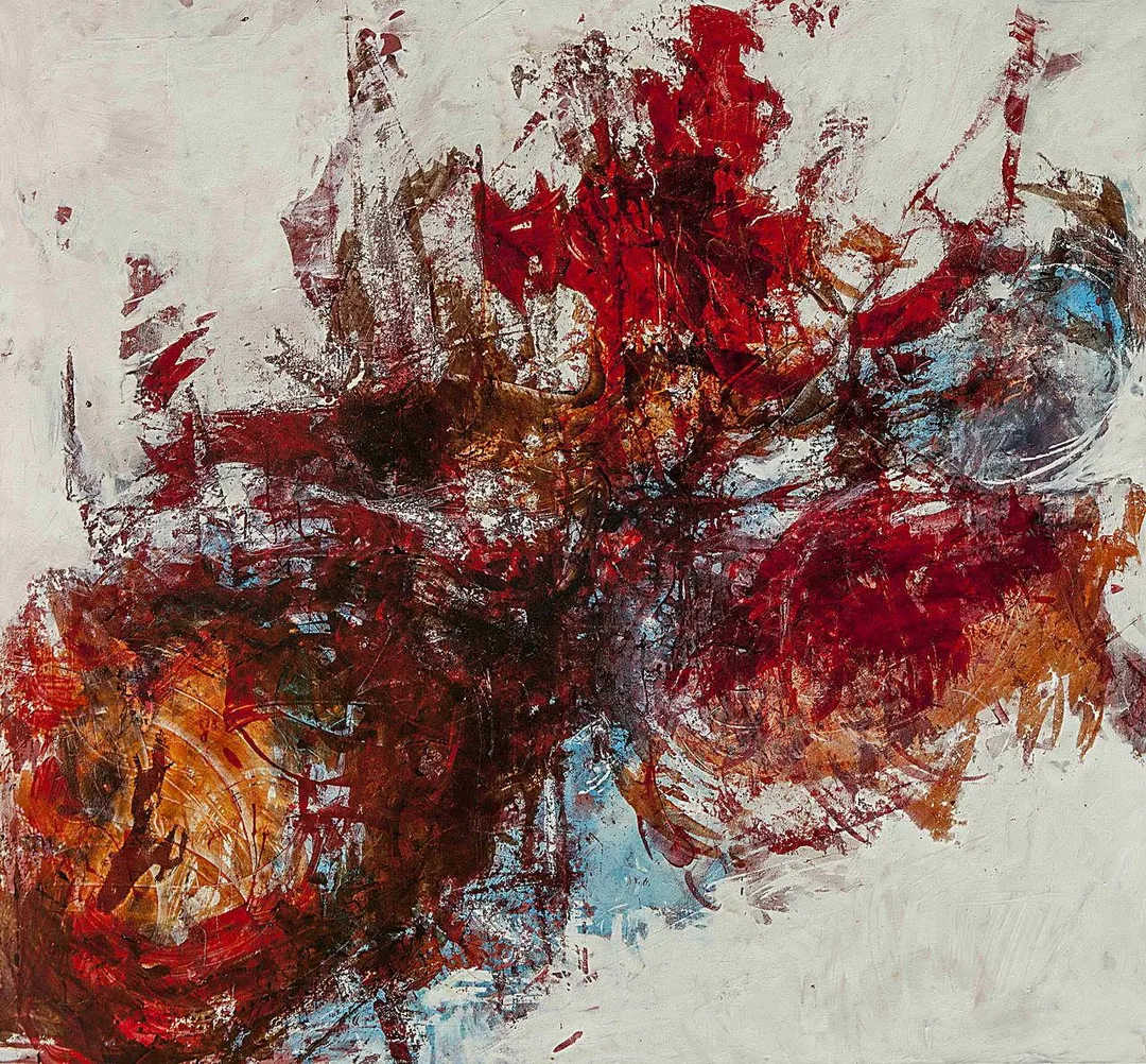 "İsimsiz" eseri ÖZDEN GEZER tarafından 2014 yılında 140x150 cm ölçülerinde Tuval üzeri akrilik boya tekniği ile yapılmıştır.