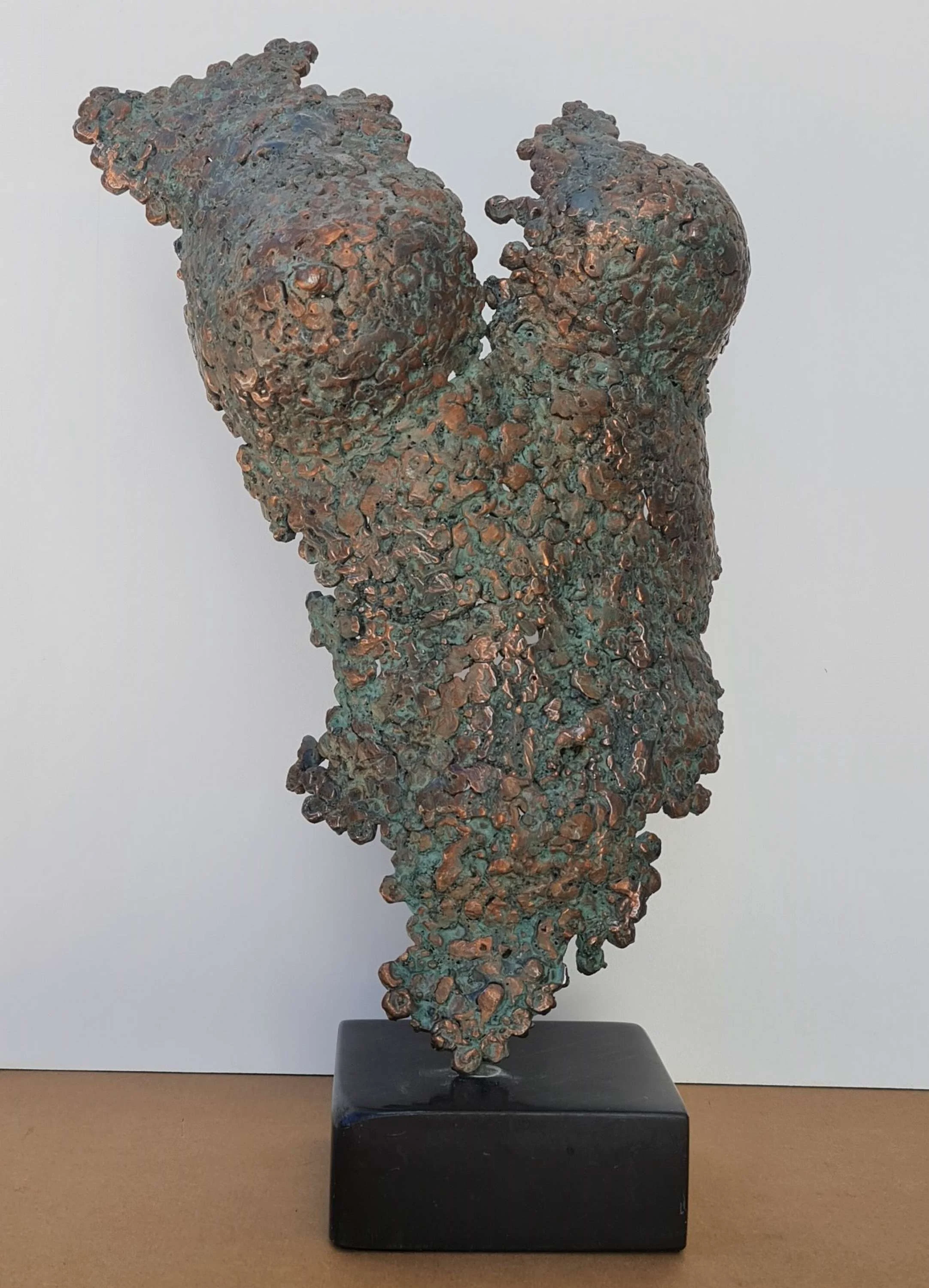 "Tors" eseri ÖZER AKTAŞ tarafından 2021 yılında 47x29x18 cm ölçülerinde Metal heykel tekniği ile yapılmıştır.