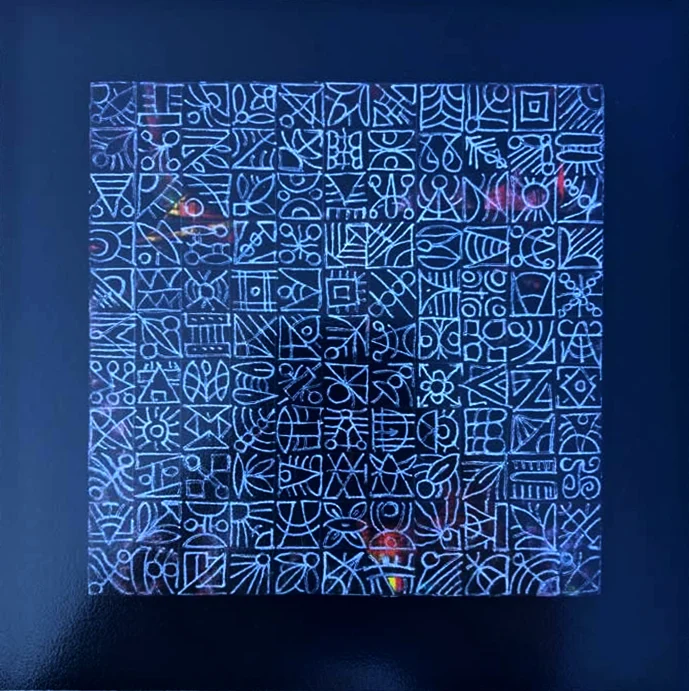"Himoji" eseri REŞAT ŞENTÜRK tarafından 2016 yılında 11x11 cm ölçülerinde Kağıt üzeri karışık teknik tekniği ile yapılmıştır.