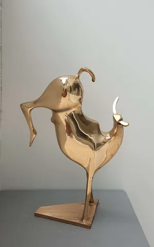 "Ceylan" eseri SADEGH ATHAM tarafından 2023 yılında 33x23x13 cm ölçülerinde Bronz Heykel tekniği ile yapılmıştır.