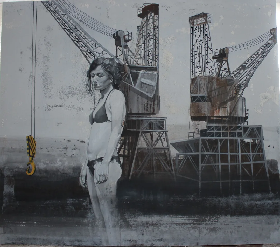 "İsimsiz" eseri ŞAHİN DEMİR tarafından 2013 yılında 140x160 cm ölçülerinde Tuval üzeri yağlı boya tekniği ile yapılmıştır.