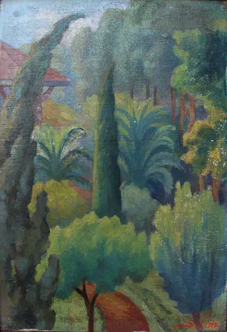 SAMİ LİM — “İsimsiz” "İsimsiz" eseri SAMİ LİM tarafından 38x26 cm ölçülerinde Pres tuval üzeri yağlı boya tekniği ile yapılmıştır.