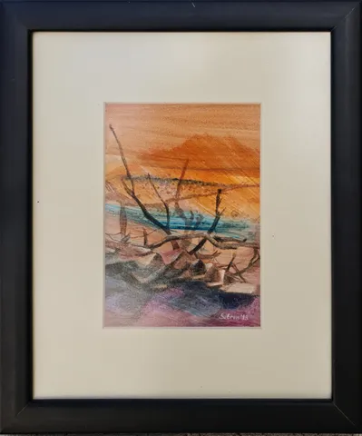 SELDA EREN — “İsimsiz”, 2013 "İsimsiz" eseri SELDA EREN tarafından 2013 yılında 14x10 cm ölçülerinde Kağıt üzeri yağlı boya tekniği ile yapılmıştır.