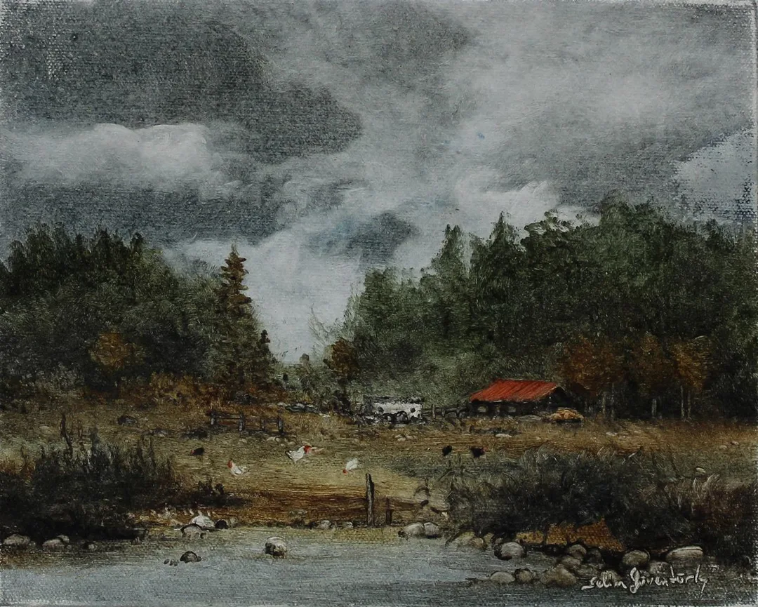 "İsimsiz" eseri SELİM GÜVENTÜRK tarafından 20x25 cm ölçülerinde Tuval üzeri yağlı boya tekniği ile yapılmıştır.