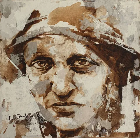 "İsimsiz" eseri SEMA ÖCAL tarafından 2012 yılında 30x30 cm ölçülerinde Tuval üzeri yağlı boya tekniği ile yapılmıştır.