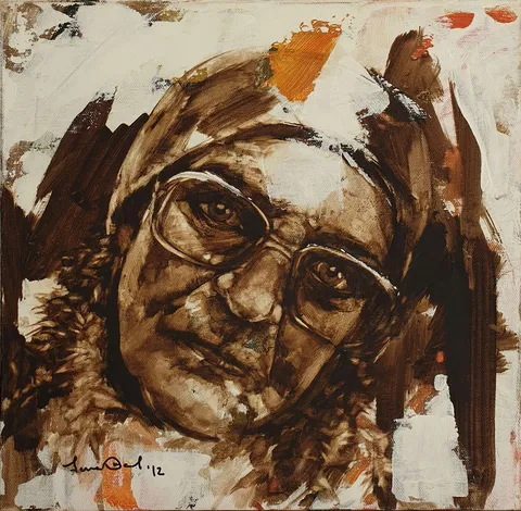 "İsimsiz" eseri SEMA ÖCAL tarafından 2012 yılında 30x30 cm ölçülerinde Tuval üzeri yağlı boya tekniği ile yapılmıştır.