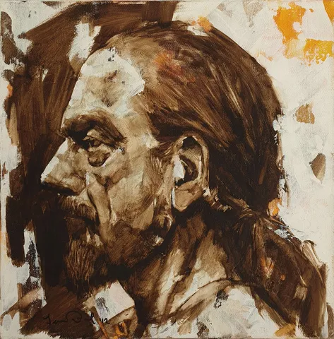 "İsimsiz" eseri SEMA ÖCAL tarafından 2012 yılında 30x30 cm ölçülerinde Tuval üzeri yağlı boya tekniği ile yapılmıştır.