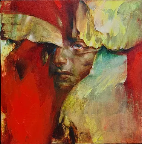 "İsimsiz" eseri SERDAR LEBLEBİCİ tarafından 2019 yılında 32x32 cm ölçülerinde Tuval üzeri yağlı boya tekniği ile yapılmıştır.