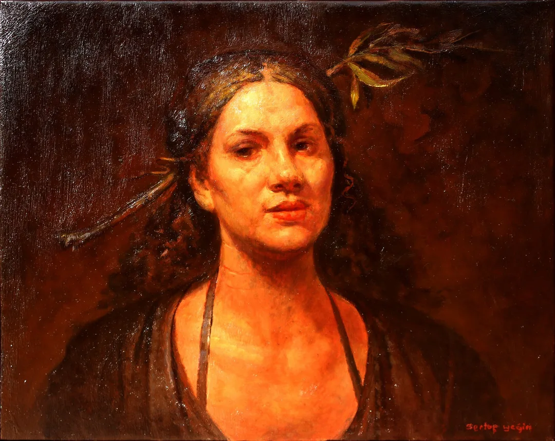 "İsimsiz" eseri SERTAP YEĞİN tarafından 2014 yılında 40x50 cm ölçülerinde Tuval üzeri yağlı boya tekniği ile yapılmıştır.
