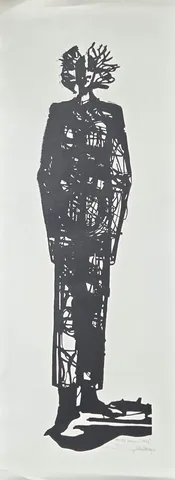 SEYDİ MURAT KOÇ — “Tabu 1”, 2005 "Tabu 1" eseri SEYDİ MURAT KOÇ tarafından 2005 yılında 104x40 cm ölçülerinde Linolyum Baskı tekniği ile yapılmıştır.