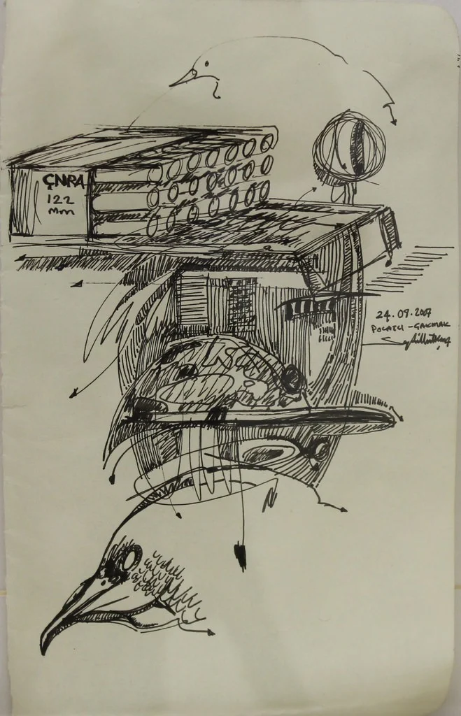 yakınlaştır "İsimsiz" eseri SEYDİ MURAT KOÇ tarafından 34x27 cm ölçülerinde Kağıt üzeri karışık teknik tekniği ile yapılmıştır.
